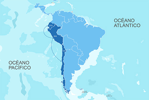Presencia internacional